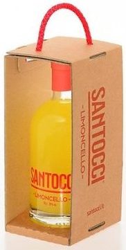 santocci limoncello in verpakking