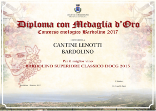 46538 Gouden Medaille Le Olle, Bardolino Classico Superiore