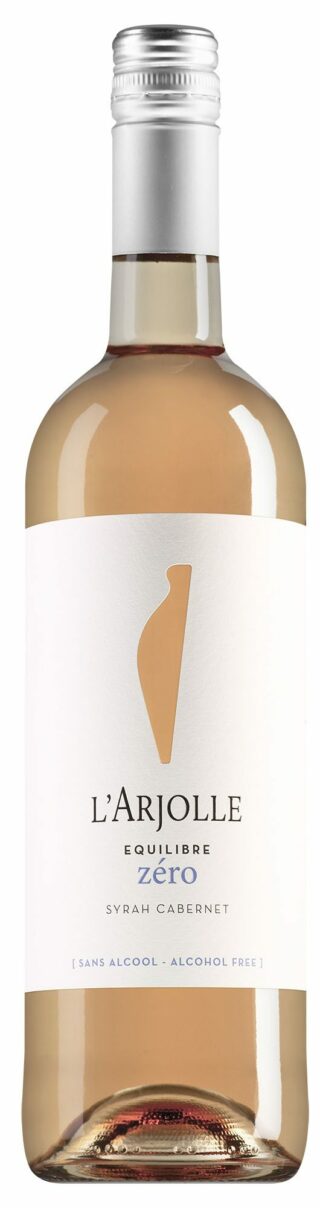 L'Arjolle Equilibre Zéro Syrah-Cabernet Rosé alcoholvrij