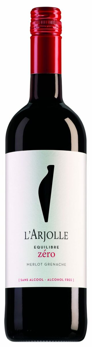 arjolle equilibre zero merlot grenache rouge alcoholvrij