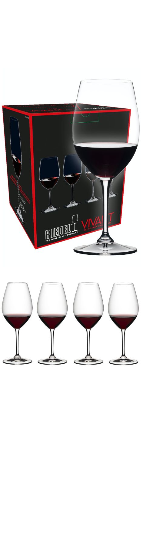 RIEDEL Vivant Red Wine Set